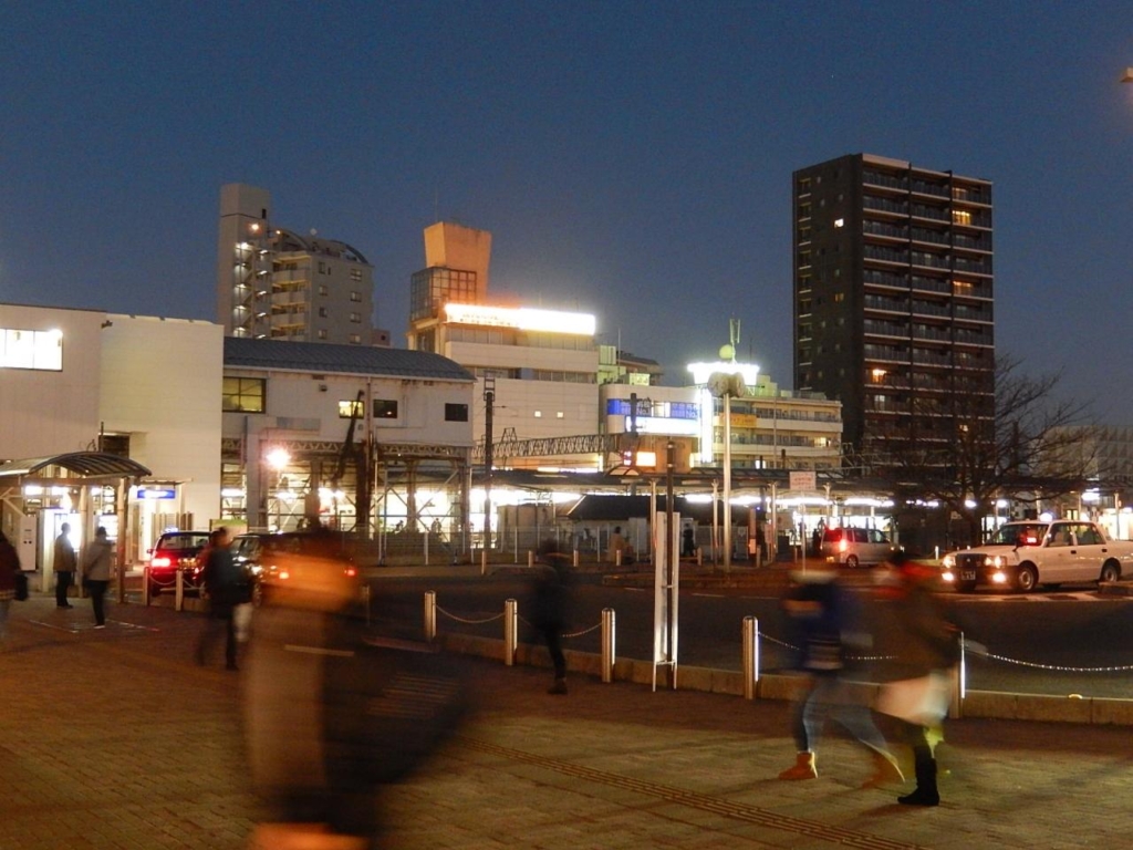 上福岡駅の風景