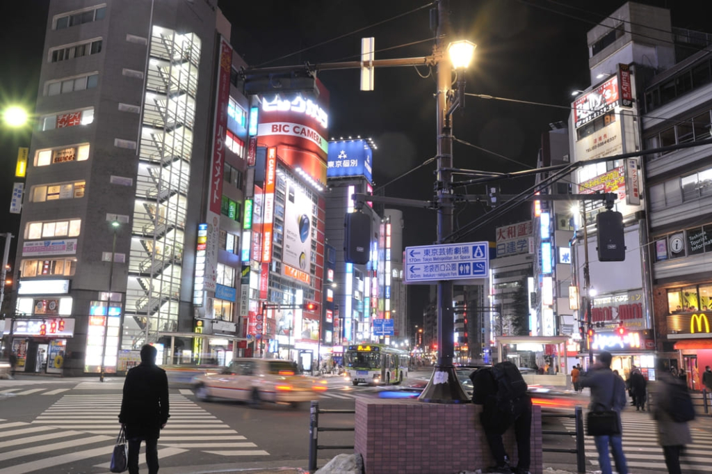 池袋の風景