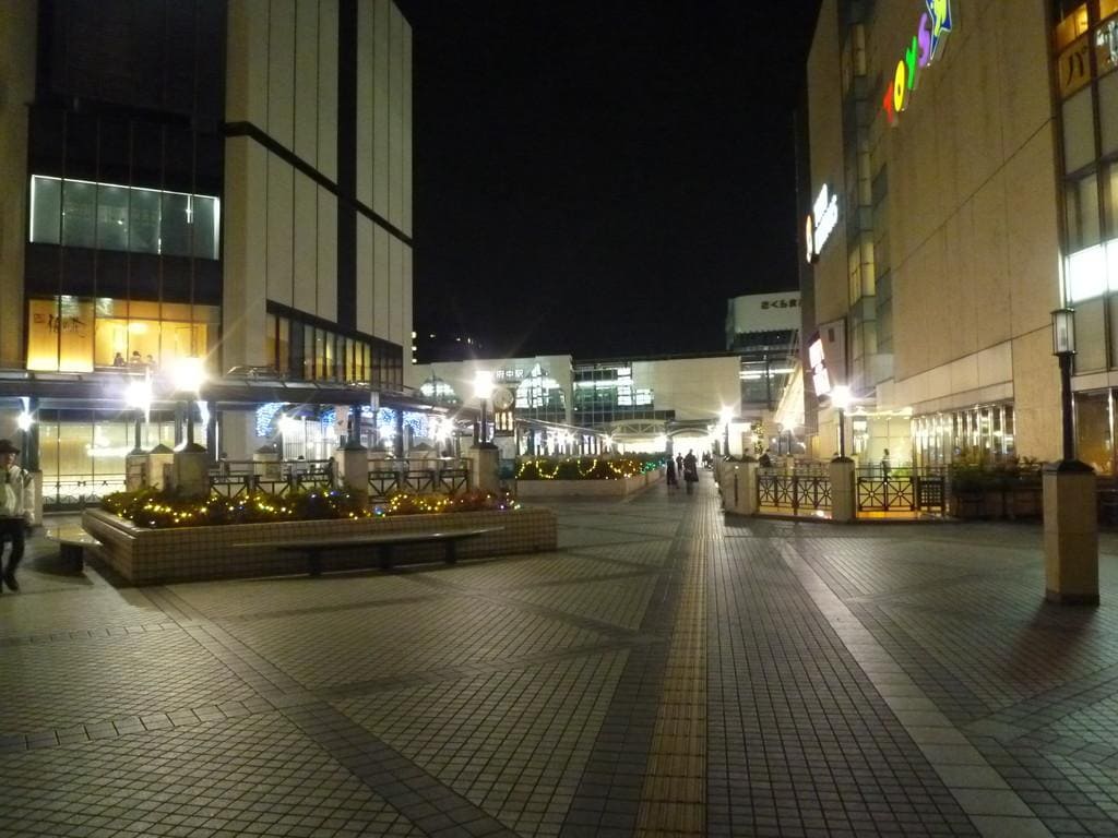 府中駅の風景