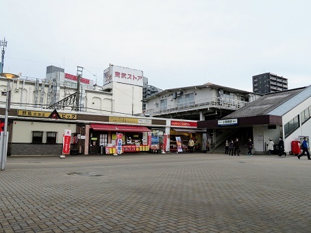 上福岡駅の風景